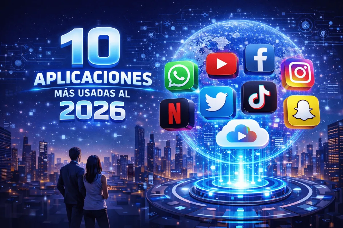10 aplicaciones más usadas al 2026