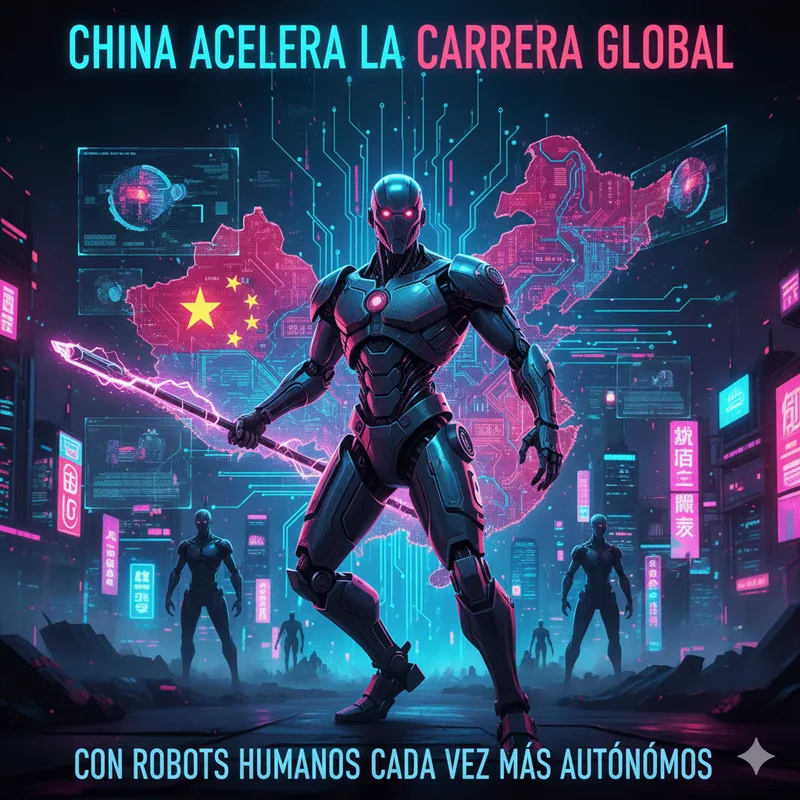 China acelera la carrera global con robots humanoides cada vez más autónomos