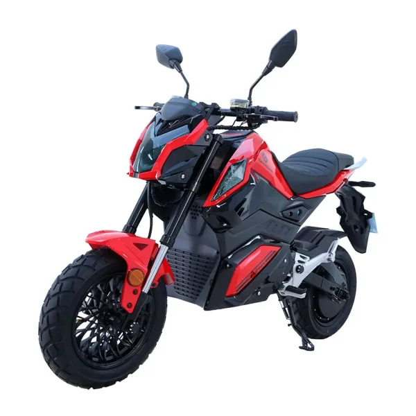Moto eléctrica deportiva GreenLine R12 MAX roja