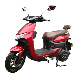 Moto eléctrica Warrior Tailg roja en Pucallpa e Iquitos
