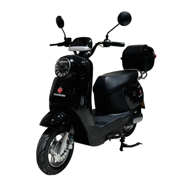Moto eléctrica GreenLine H2 MIN negra – Estilo urbano