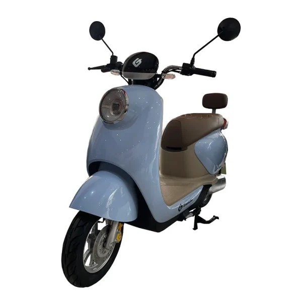 Scooter eléctrico GreenLine H3 celeste en Perú
