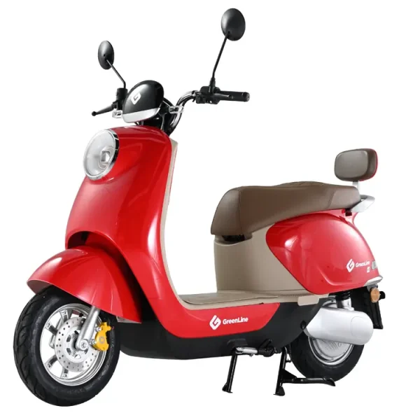Scooter eléctrico GreenLine H3 rojo en Pucallpa Perú